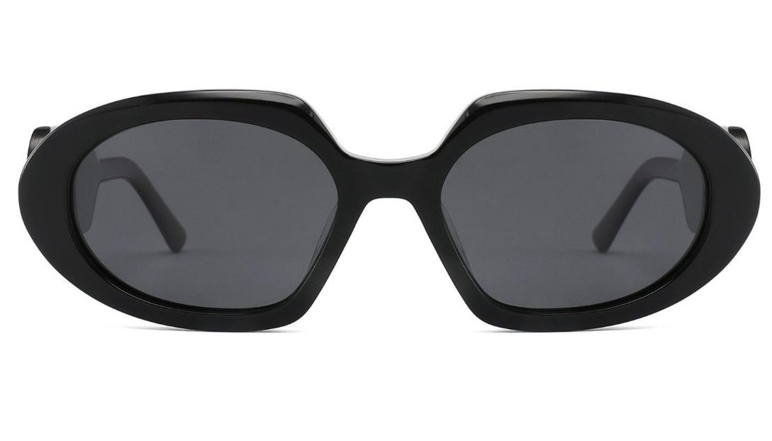 Oval Sunglasses — Hand-Made Acetate