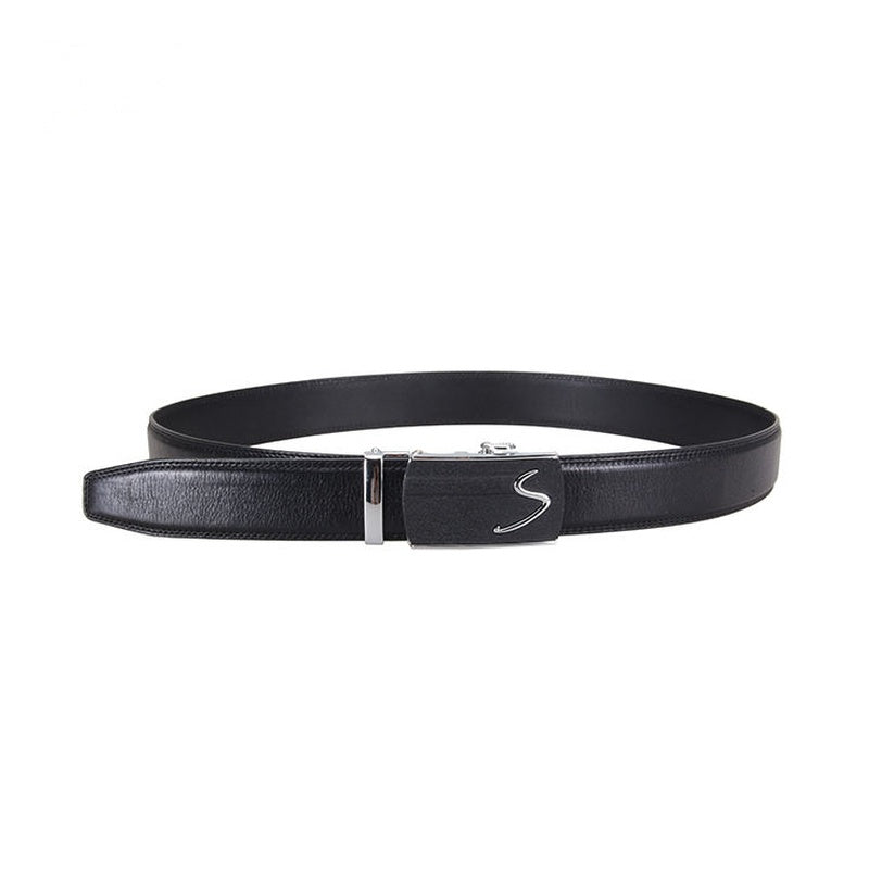 Ratchet Belt — Genuine Leather, Auto Buckle