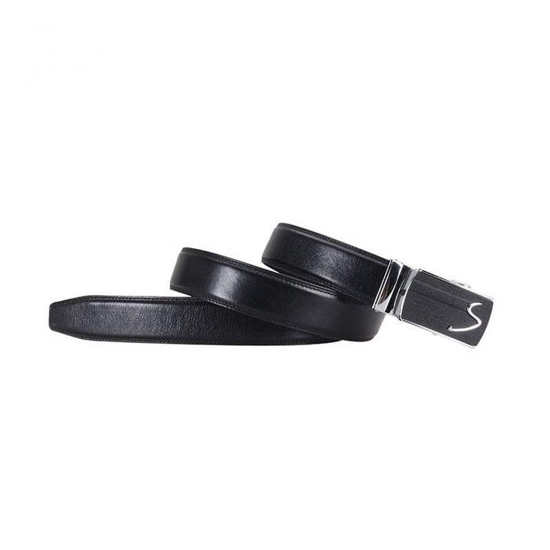 Ratchet Belt — Genuine Leather, Auto Buckle