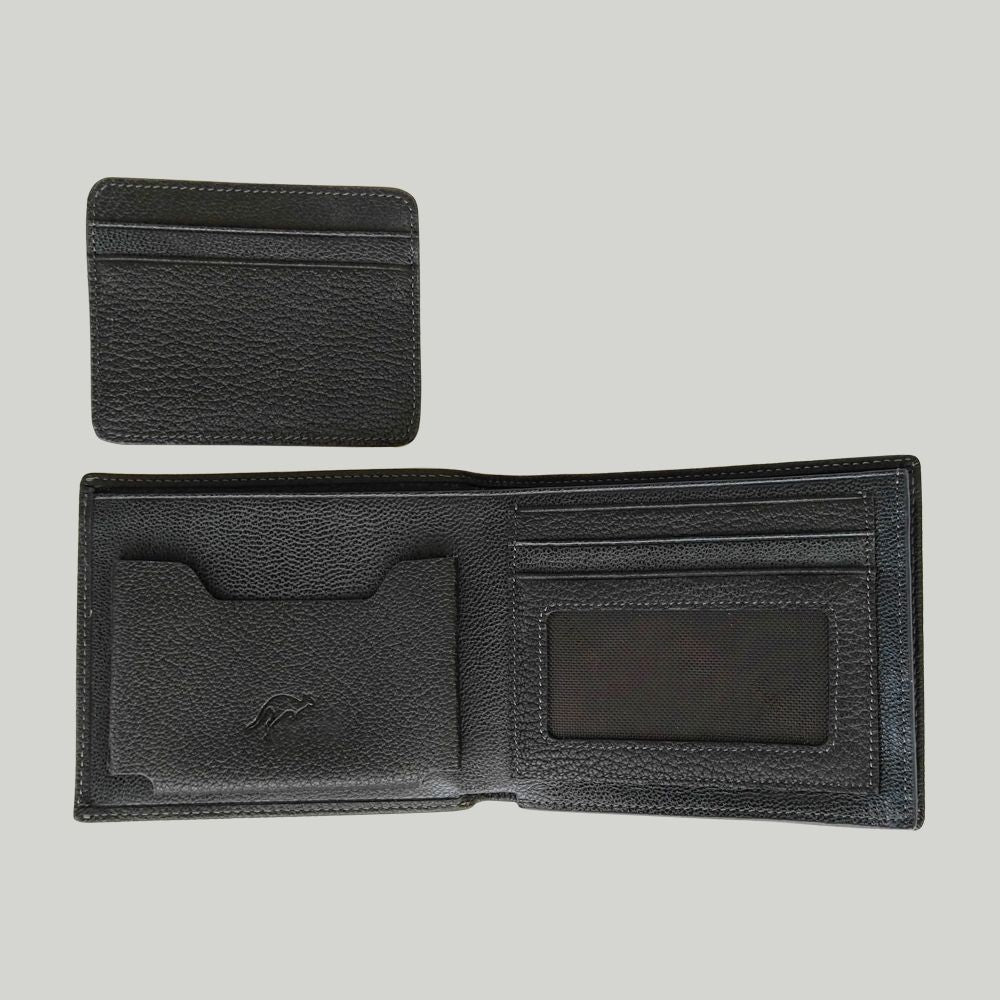 Cowhide Card Wallet — Men's