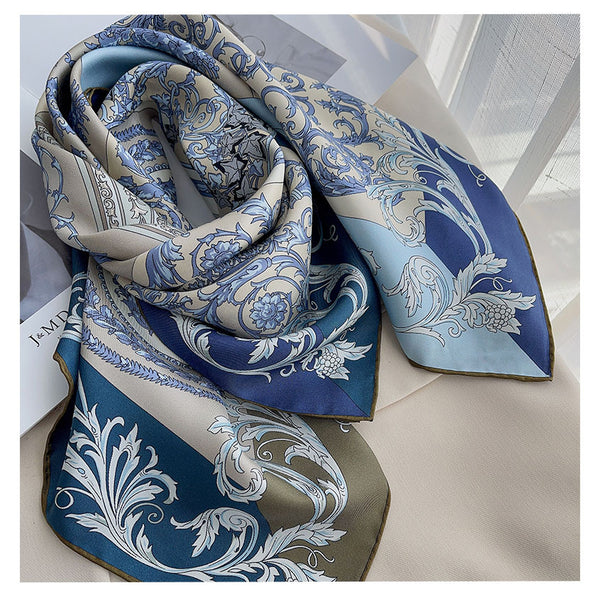 Double-Sided Silk Twill Scarf