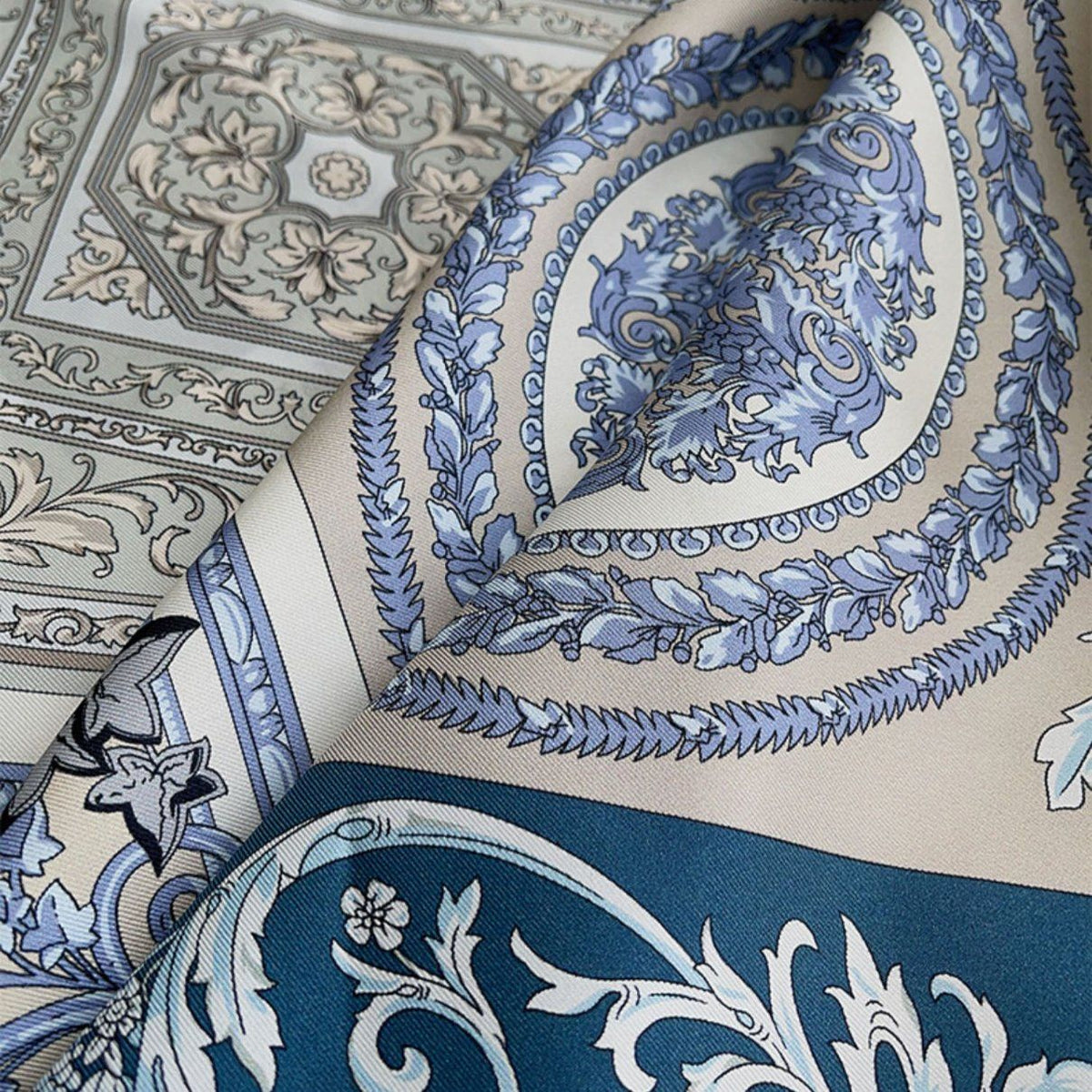 Double-Sided Silk Twill Scarf