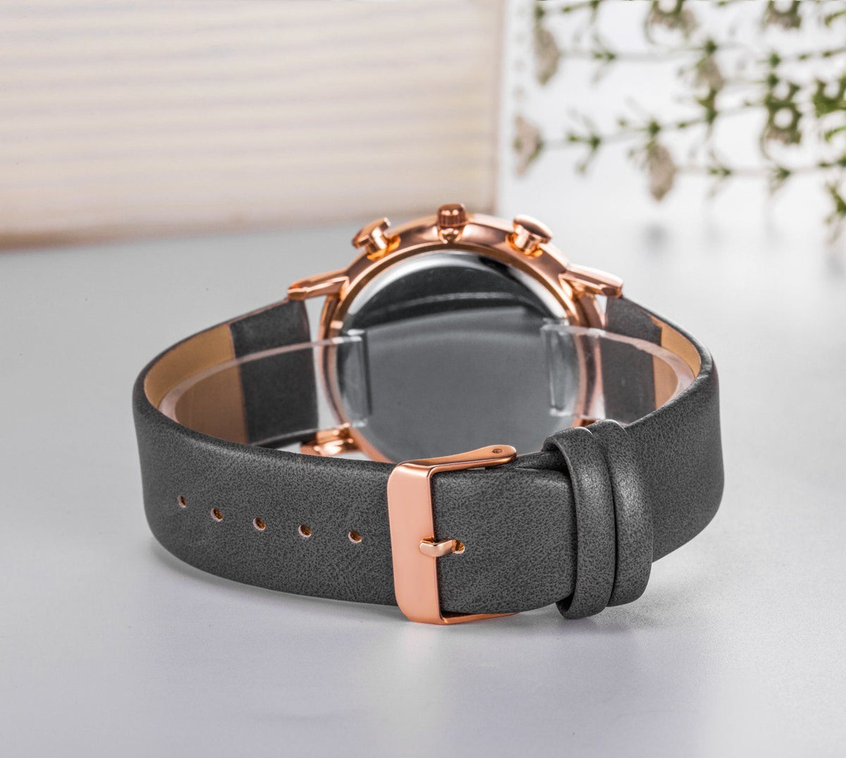 Halden Chronograph Watch — Leather Strap