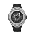 Big Bang SANG BLEU II TITANIUM PAVÉ Ref# 418.NX.1107.RX.1604.MXM20