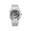 Royal Oak FROSTED GOLD DOUBLE BALANCE WHEEL OPENWORKED Ref# 15407BC.GG.1224BC.01