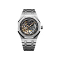 Royal Oak DOUBLE BALANCE WHEEL OPENWORKED Ref# 15407ST.OO.1220ST.01
