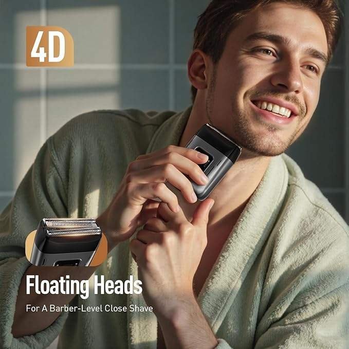 Digital Screen Electric Reciprocating Men Shaver