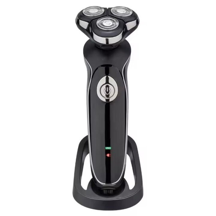 Electric LCD Display Rotary Blade Trimmer Waterproof Wet and Dry Men Shaver