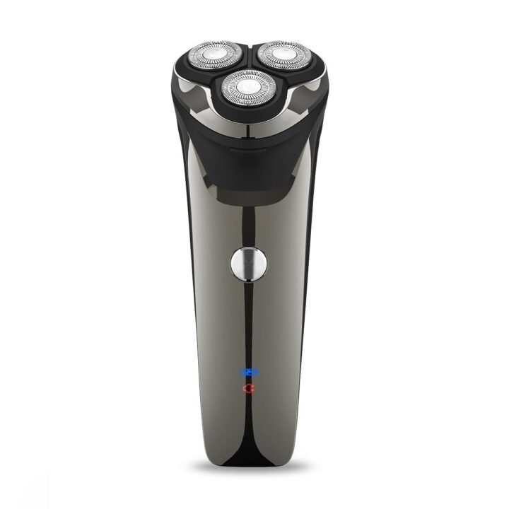 Men's Floating Veneer 3-Blade Electric Shaver Travel Portable Fast Charging Full Body Washable Razor