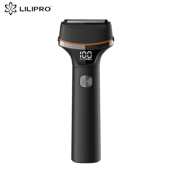 Lilipro S3 Electric Razor for Men, Electric Shaver, with Premium Automatic Cleaning and Charging Station, Cordless Razor