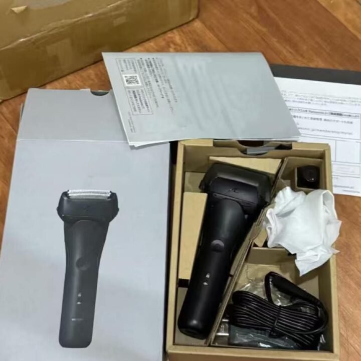 Floating Ball Electric Razor Rechargeable Pocket Men Shaver Luxury Gift Box Complete Accessories