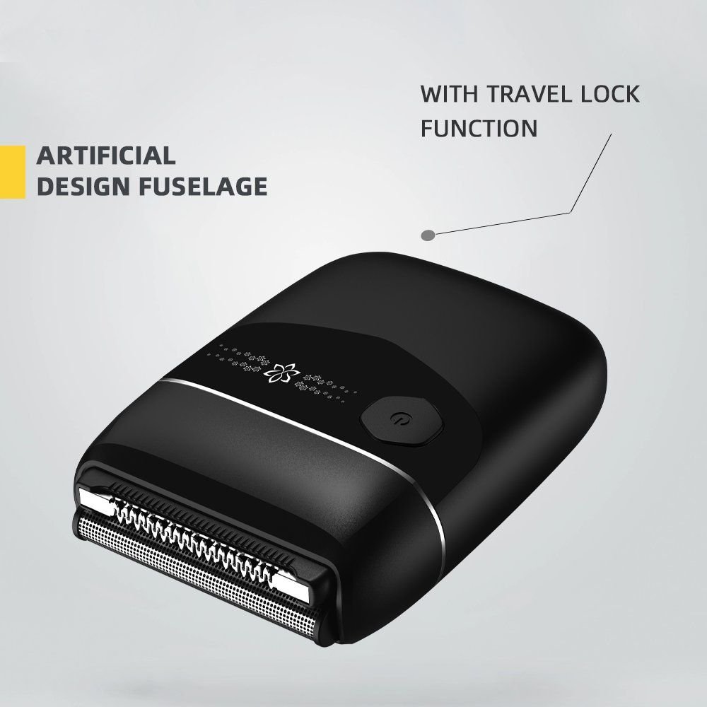 Lilipro S1 Electric Razor for Men Foil Shaver for Men Floating Head Waterproof Electric Shaver with LCD Displayer