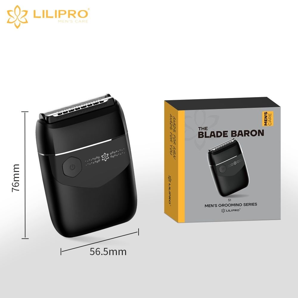 Lilipro S1 Electric Razor for Men Foil Shaver for Men Floating Head Waterproof Electric Shaver with LCD Displayer