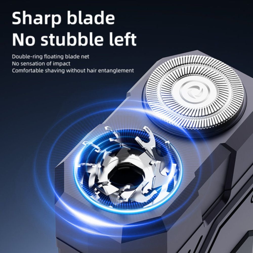 Long Battery Life Yhc-005 Rechargeable Man Electric Shaver for Outdoor Activities