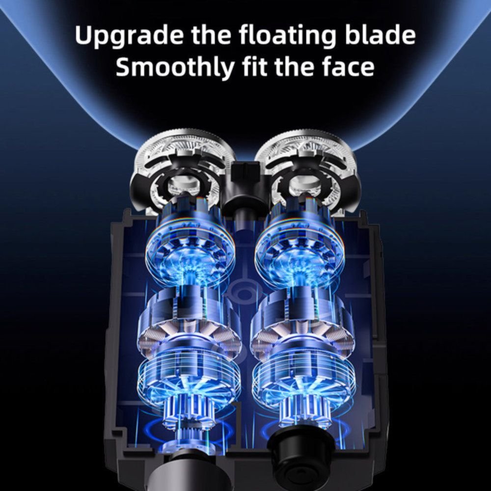 Long Battery Life Yhc-005 Rechargeable Man Electric Shaver for Outdoor Activities