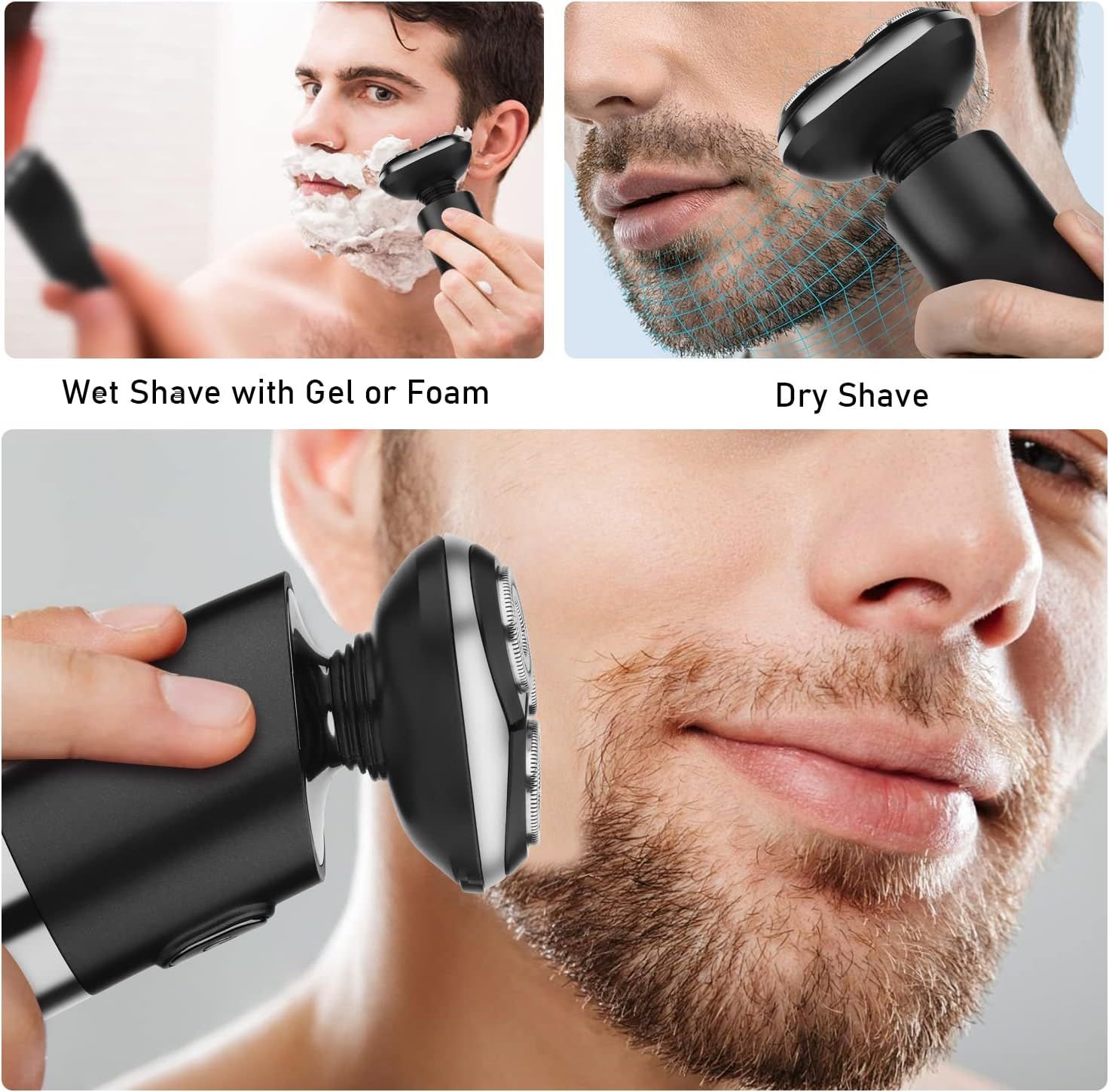 3D Floating Shavers Electric Shavers Men Trimmer Mens Razor Shaver