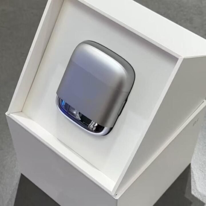 Hard Protective Storage Case Floating Ball Electric Shaver USB Charging Men Pocket Shaver Full Package