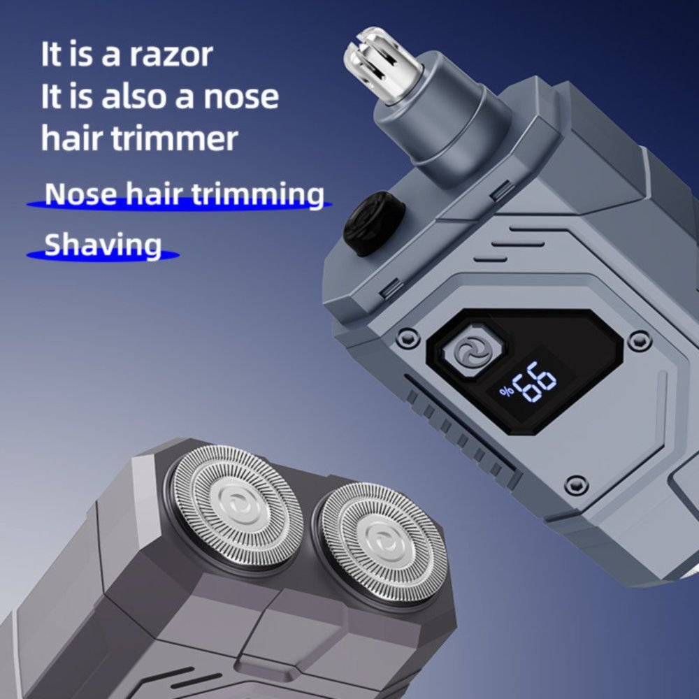 Exquisite High Quality Yhc-005 Magnetic Cordless Electric Shaver for Business Meetings