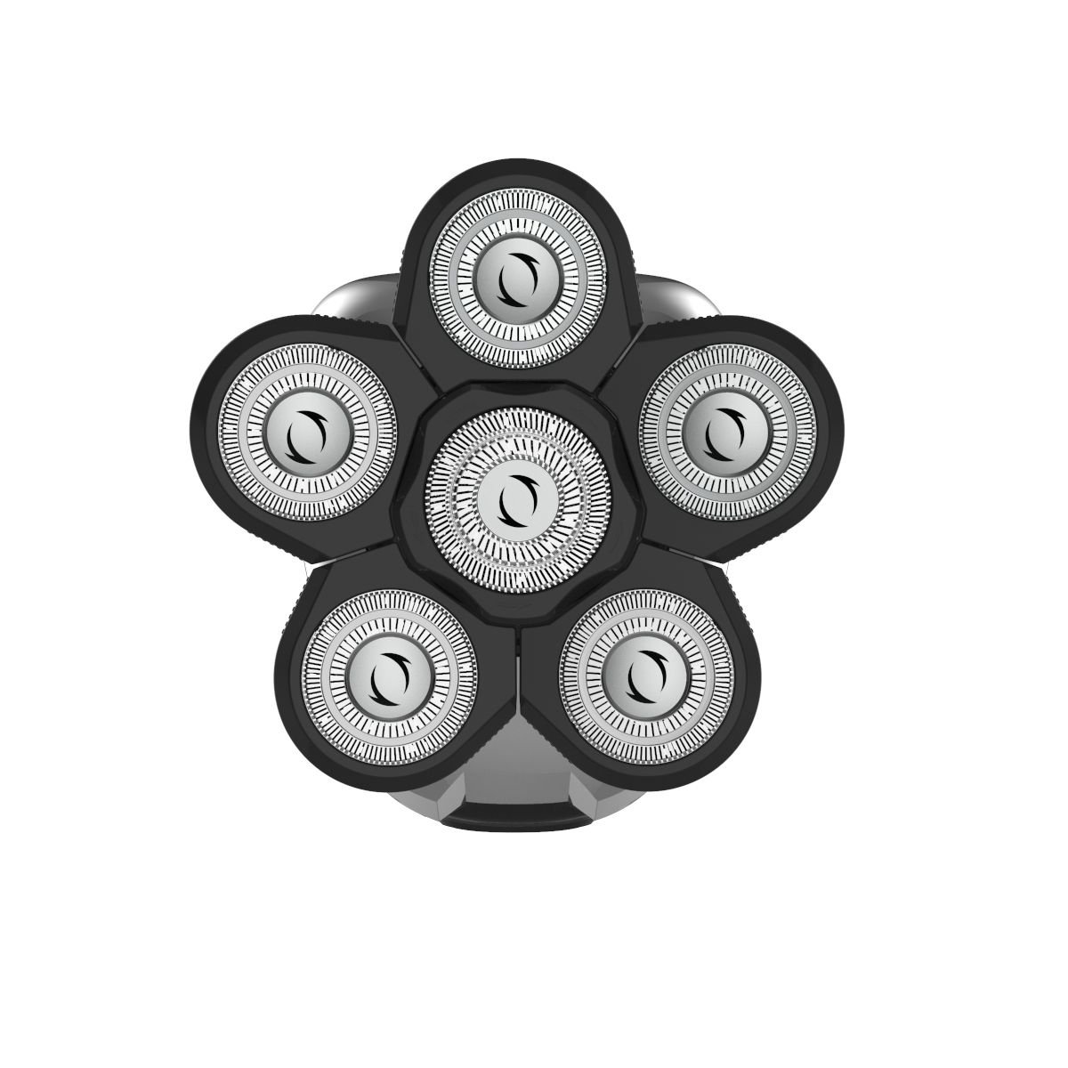 5-in-1 Waterproof 6D Rotary Blade Beard Trimmer Electric Men's Rotary Shaver