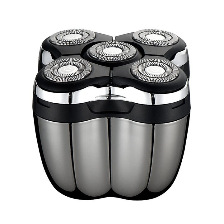 Smart Digital Display 5D Mini Electric Shaver Men's Bald Face USB Rechargeable Hair Clipper