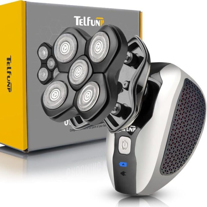 Luxury Men's Shaver Featuring Advanced Electric Precision Trimmer Technology