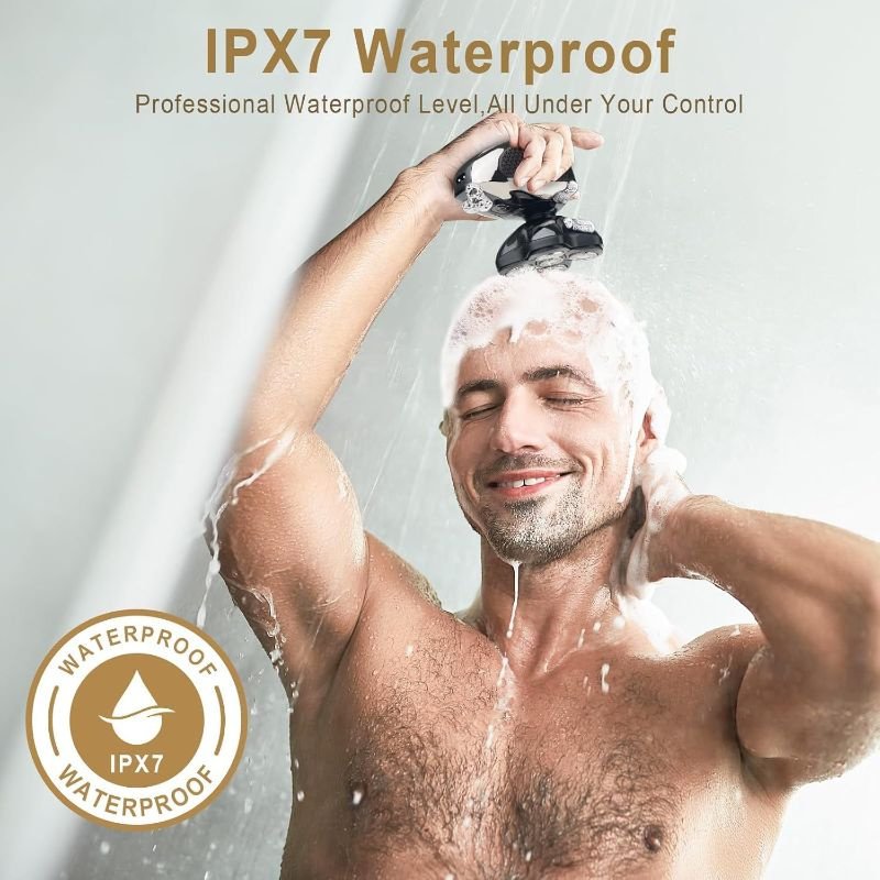 Luxury Men's Shaver Featuring Advanced Electric Precision Trimmer Technology