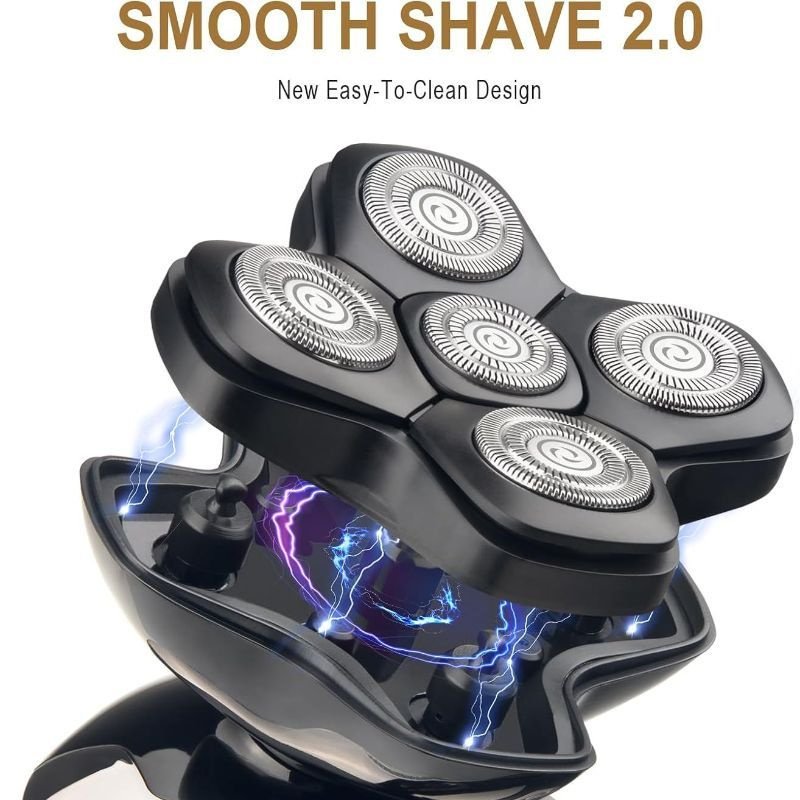 Luxury Men's Shaver Featuring Advanced Electric Precision Trimmer Technology
