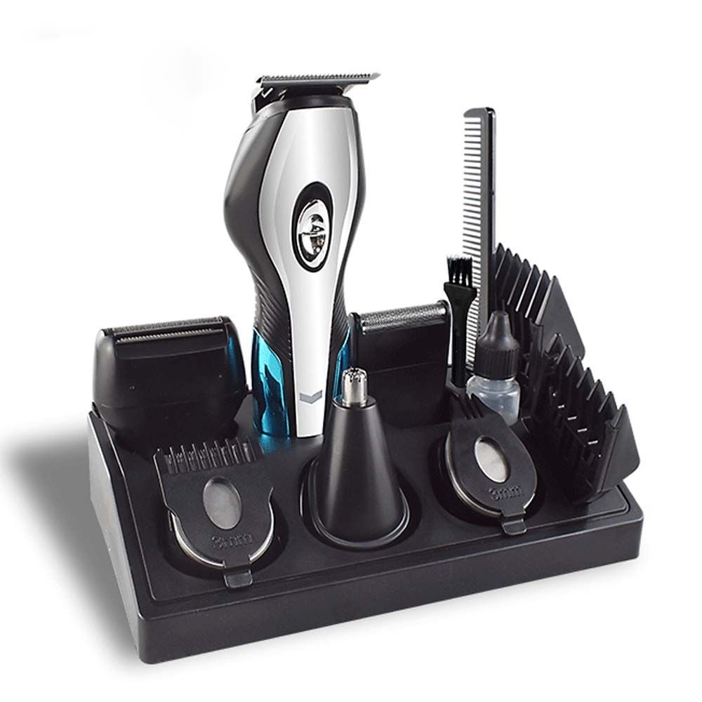 Man's Grooming Kit 6 in 1cordless Electric Trimmer Shaver for Men
